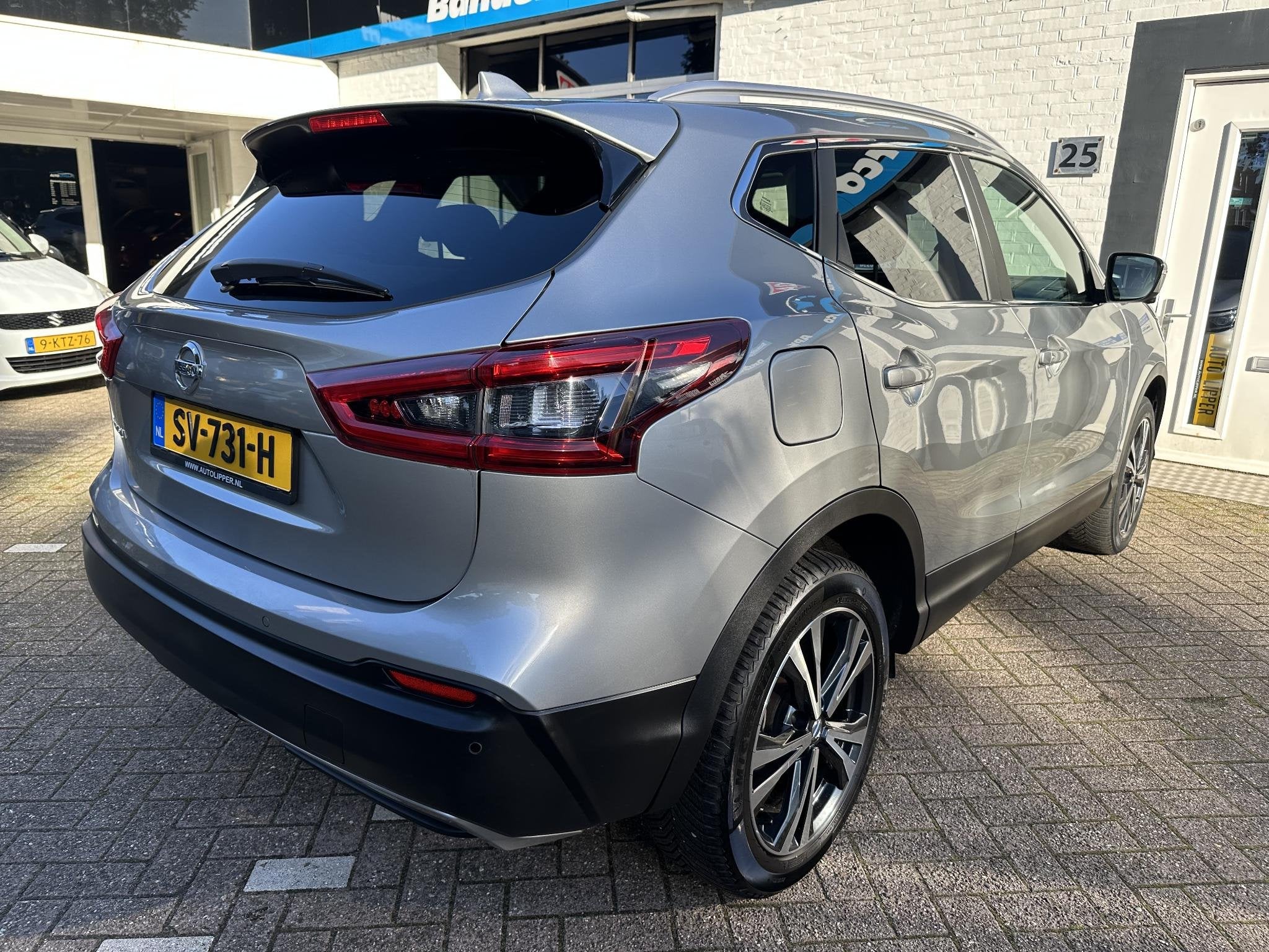 Nissan Qashqai 1.2 Tekna /nieuwe apk/CC/ camera/Lm velgen/Al, Auto's, Voorwielaandrijving, Gebruikt, Euro 6, 4 cilinders