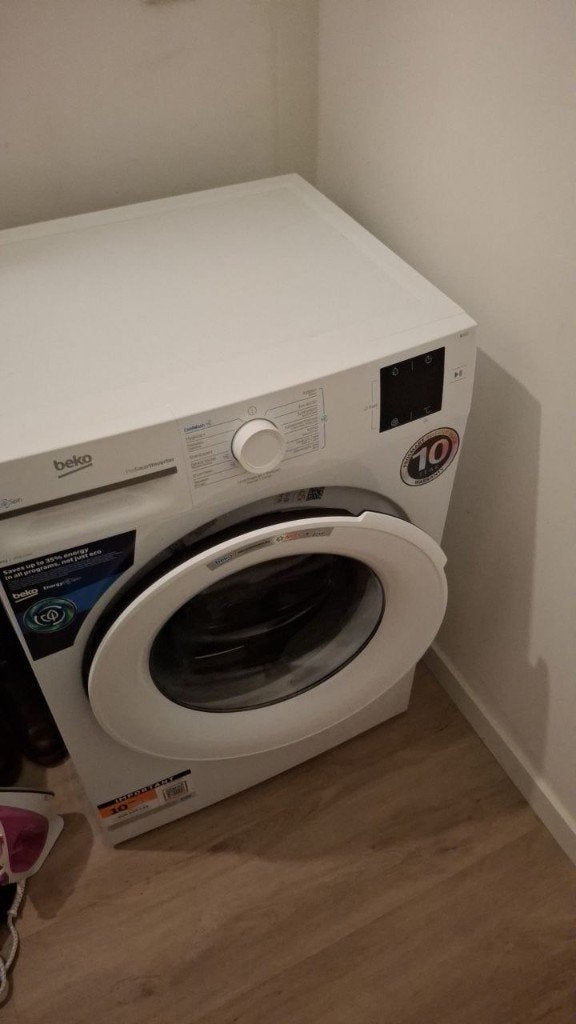 BEKO wasmachine - 8 kg, Minder dan 85 cm, Ophalen of Verzenden, Zo goed als nieuw, 1200 tot 1600 toeren