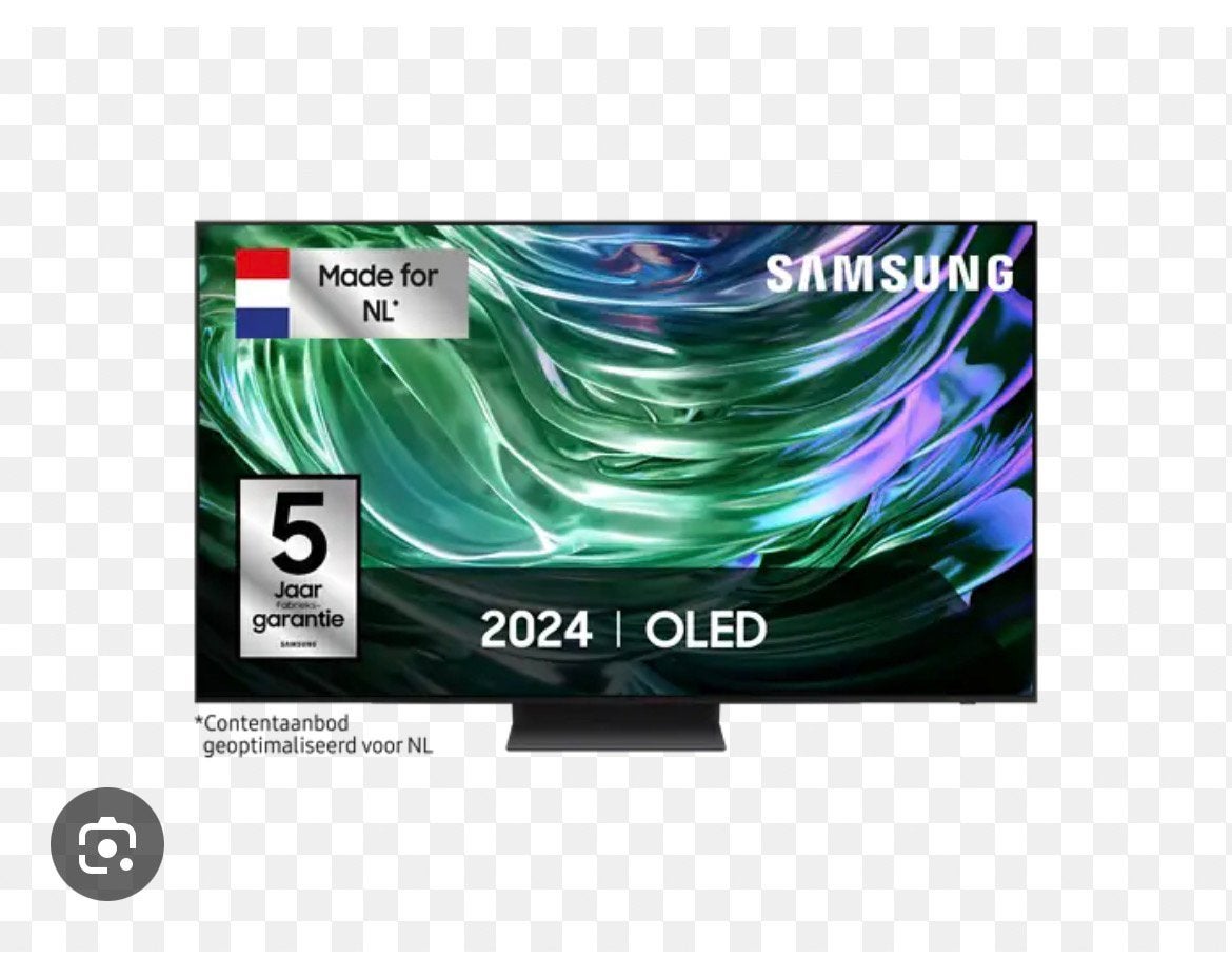 Samsung 4k oled tv 65 inch (QE65S90), Ophalen, QLED, 120 Hz, Zo goed als nieuw