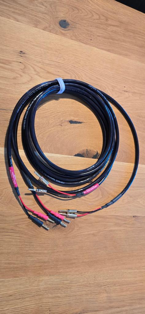 Hifi speaker cables - Sign Audio - Pass series - 3m, Ophalen of Verzenden, Zo goed als nieuw, 2 tot 5 meter, Luidsprekerkabel