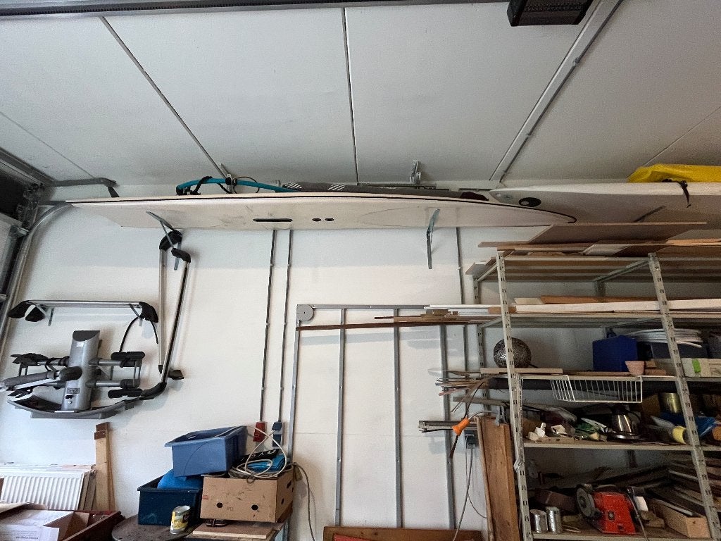 W surfplanken kompleet, Watersport en Boten, Ophalen, 250 tot 300 cm, Gebruikt, 3.5 tot 5 m²