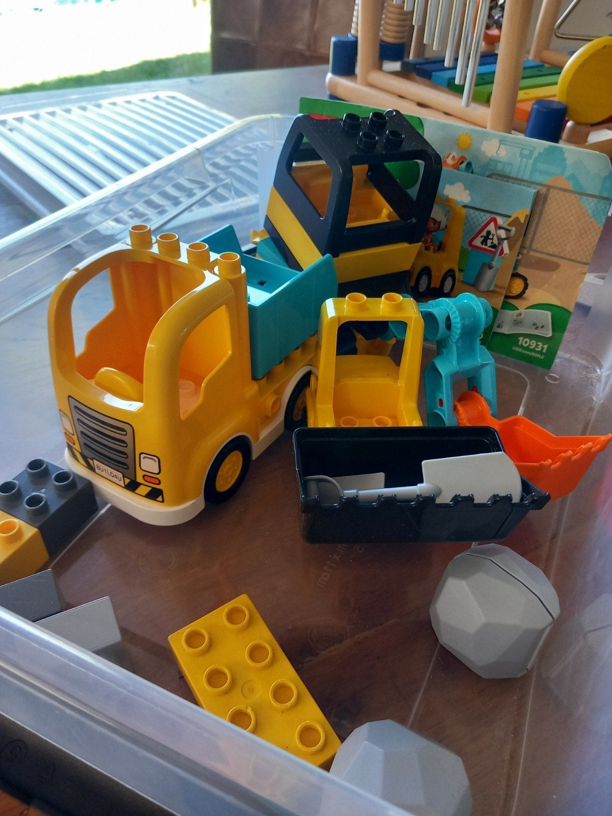 Duplo Graafmachines en Vrachtwagen - Gebruikt, Gebruikt, Ophalen of Verzenden, Duplo, Complete set