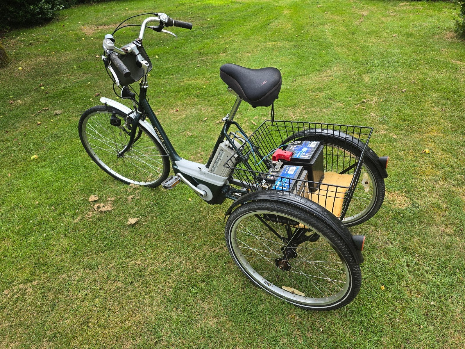 Elektrische Yamaha driewieler, Ophalen