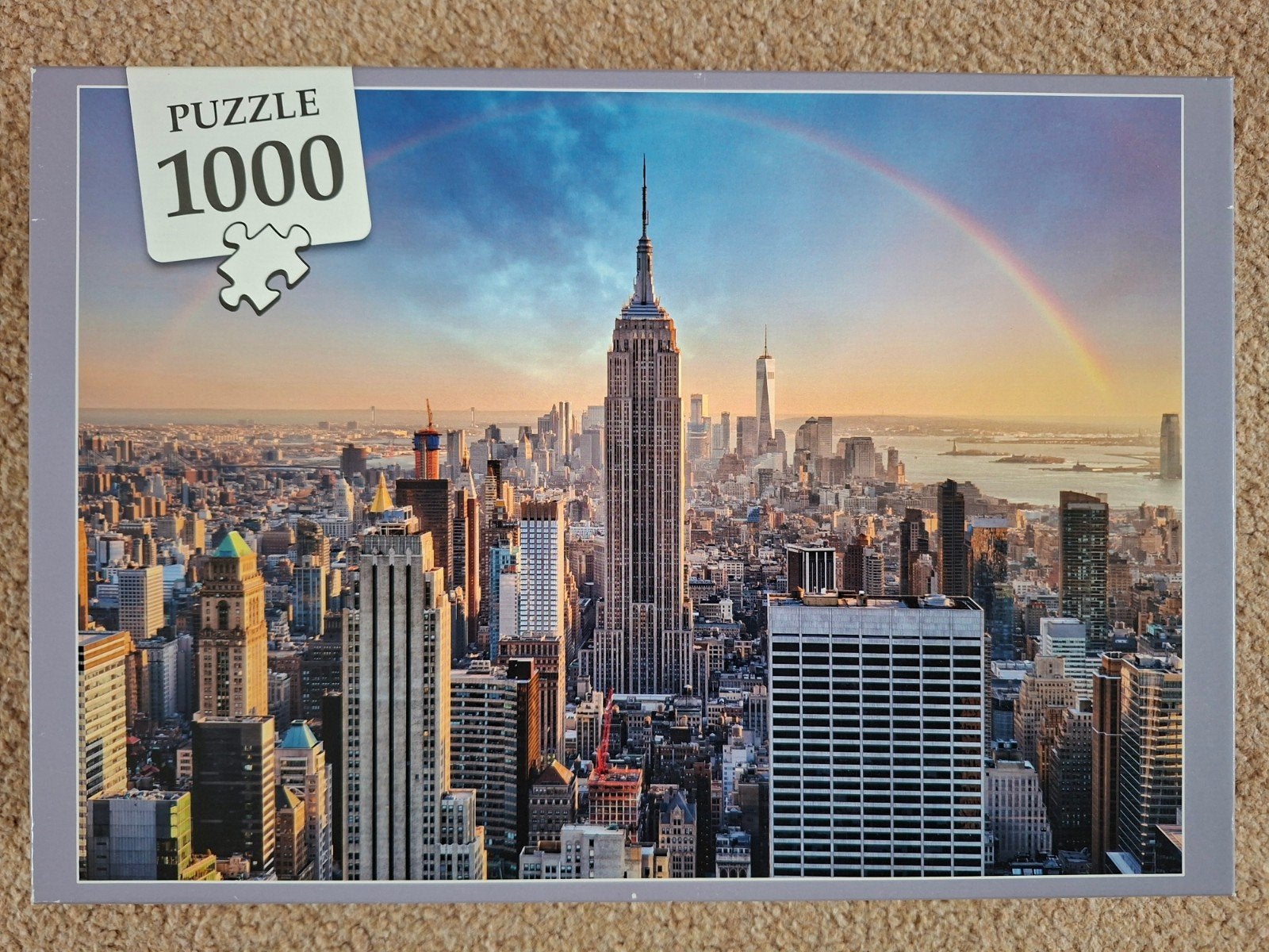 Puzzel New York, Ophalen, 500 t/m 1500 stukjes, Zo goed als nieuw, Legpuzzel