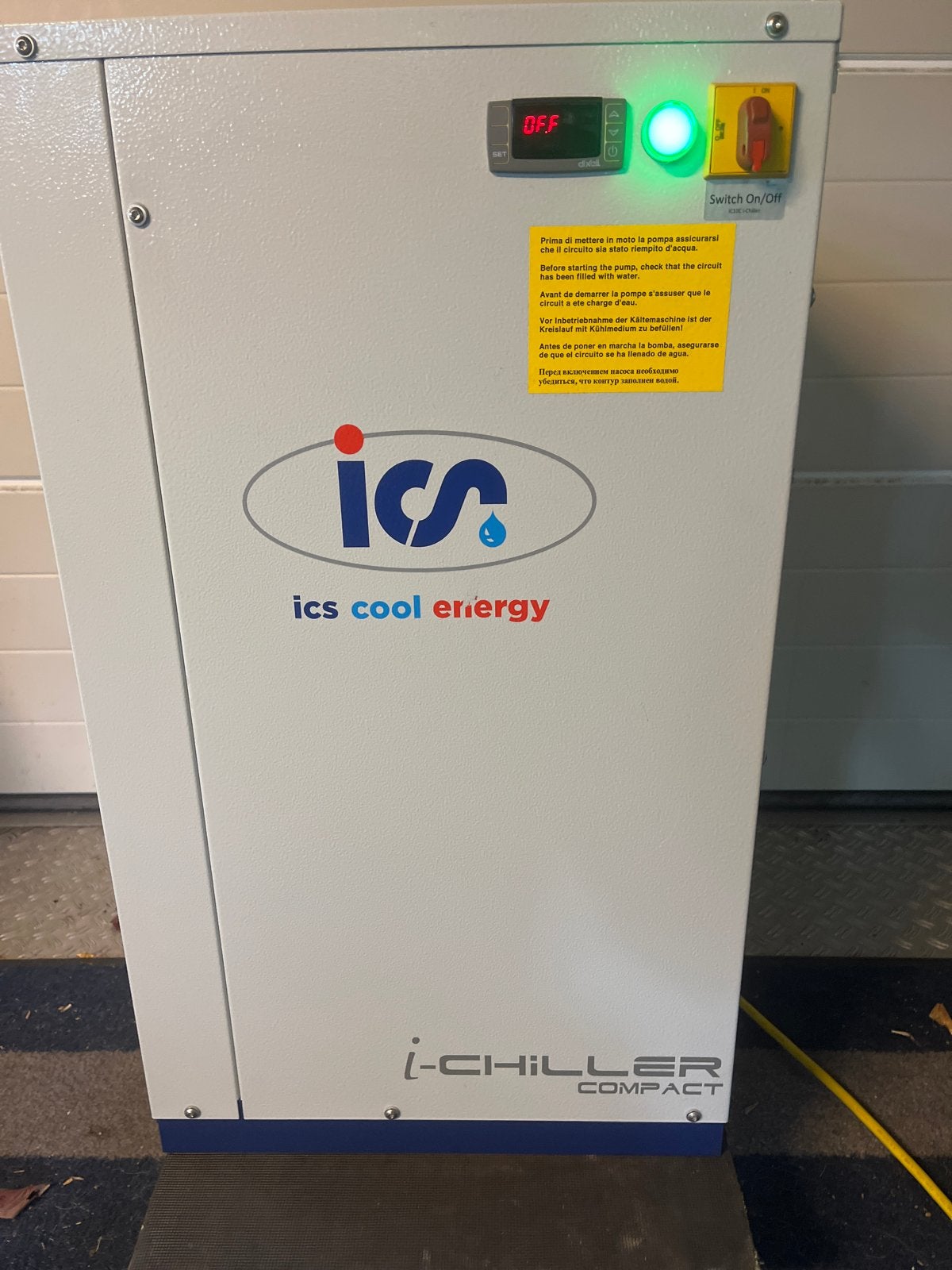 ‼️‼️ICS i-Chiller Compact 10C - Industriële Waterkoeler, Ophalen of Verzenden, Zo goed als nieuw, Koelen en Ontvochtigen, 100 m³ of groter
