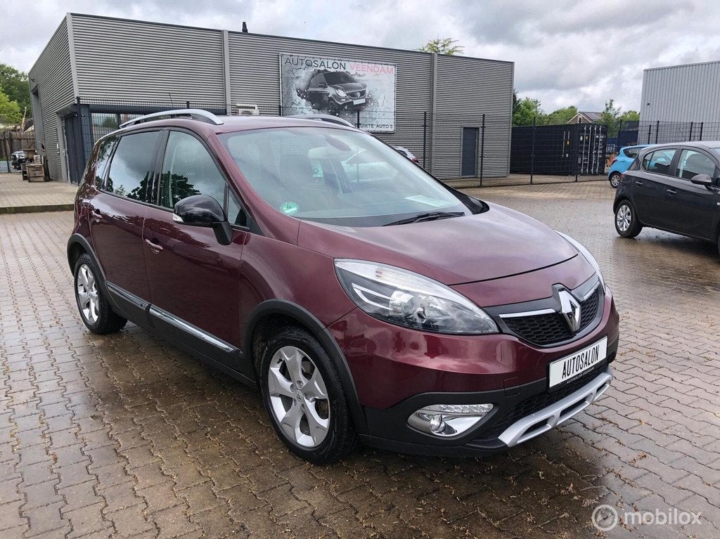 Renault Scenic 1.2 TCe X-MOD DE LUXE NW STAAT ..1.EIG, Voorwielaandrijving, Euro 5, Gebruikt, Zwart