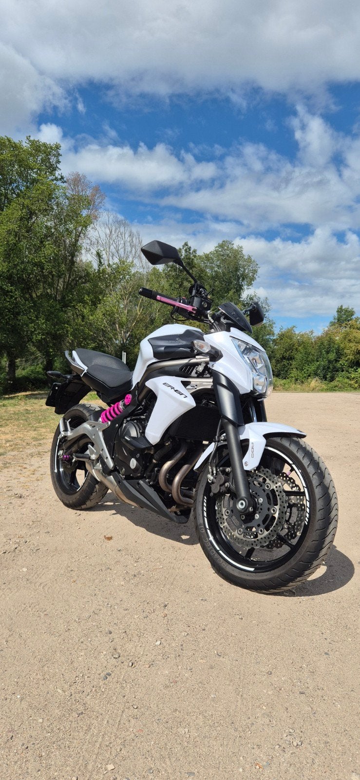 Kawasaki ER-6n ABS (2012) | 18.500 km| Roze details ], Motoren, 2 cilinders, Motorrijbewijs A, Gebruikt, Particulier