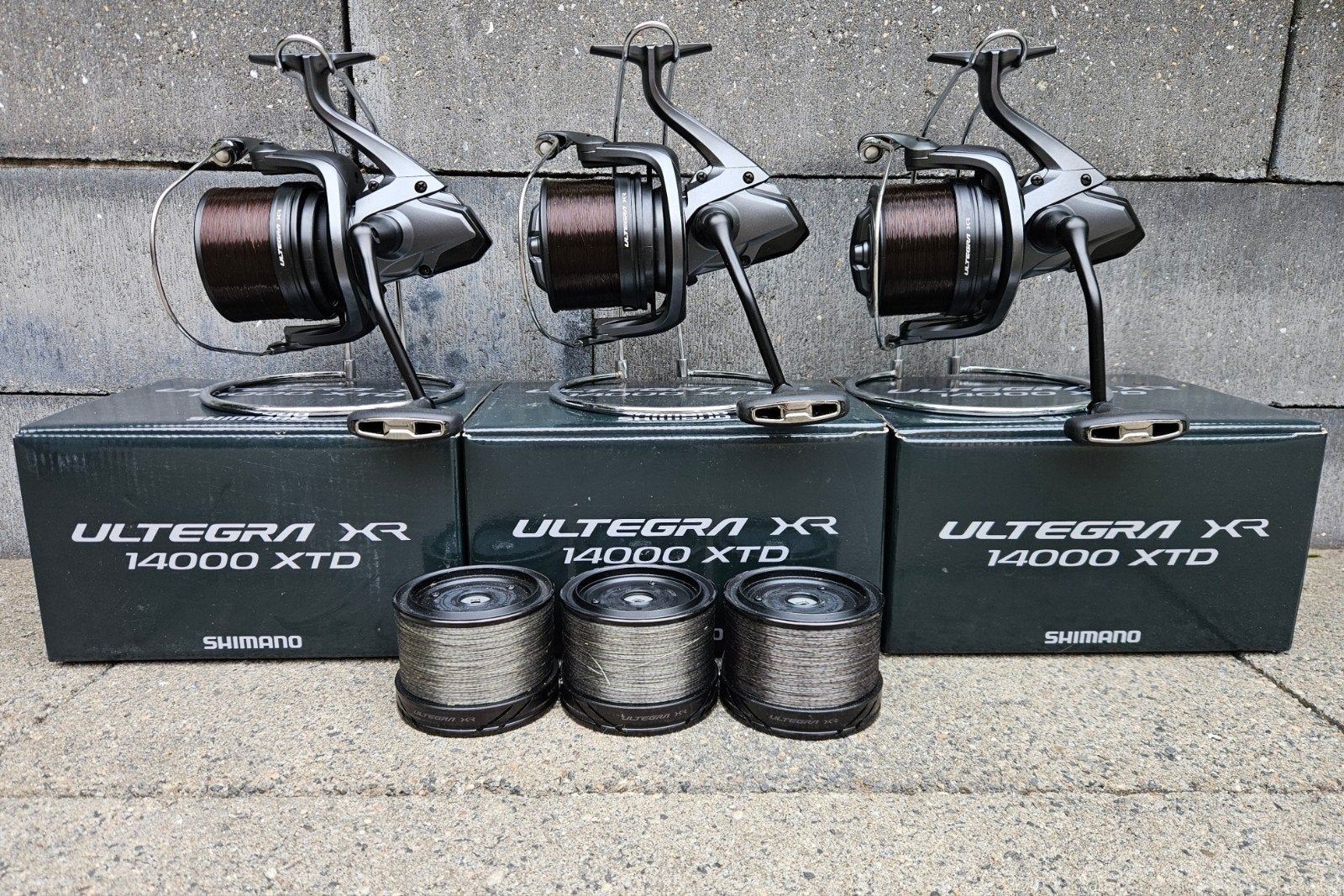 3 Shimano Ultegra XR 14000 XTD Nieuwstaat , Ophalen of Verzenden, Zo goed als nieuw, Molen