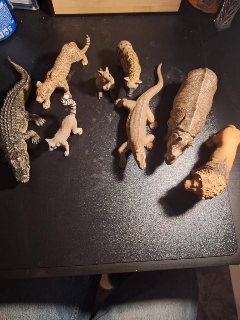 Groepje dieren diverse soorten, Verzamelen, Dierenverzamelingen, Ophalen of Verzenden, Wild dier, Beeldje of Figuurtje