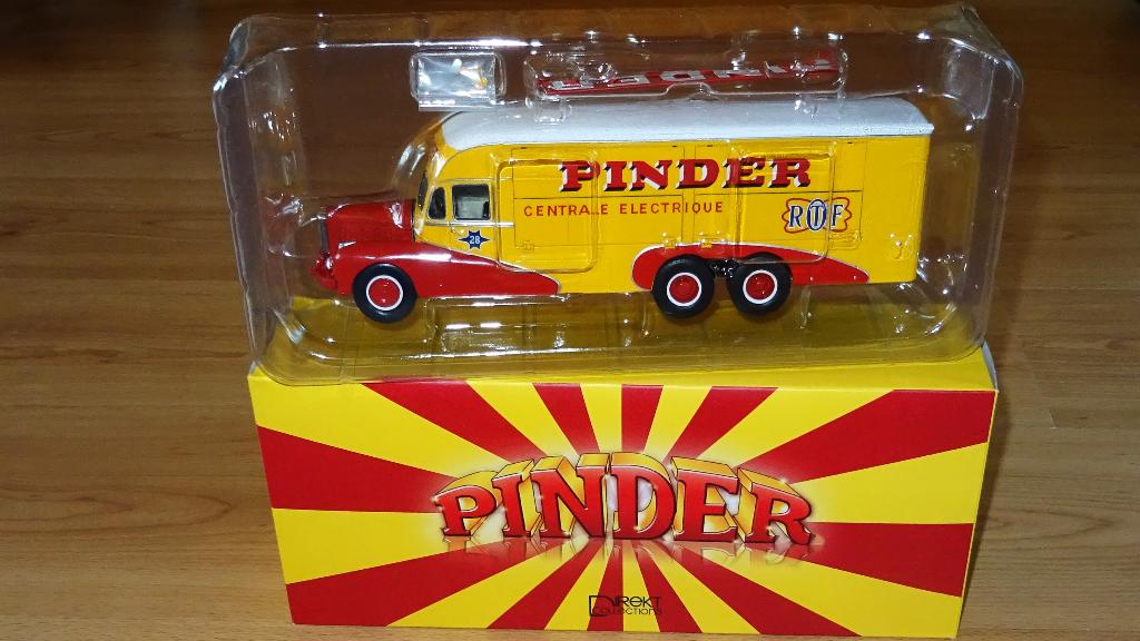 Direkt Collections Pinder 110MB Generator Truck - Circusauto, Ophalen of Verzenden, Nieuw, Bus of Vrachtwagen, Overige merken