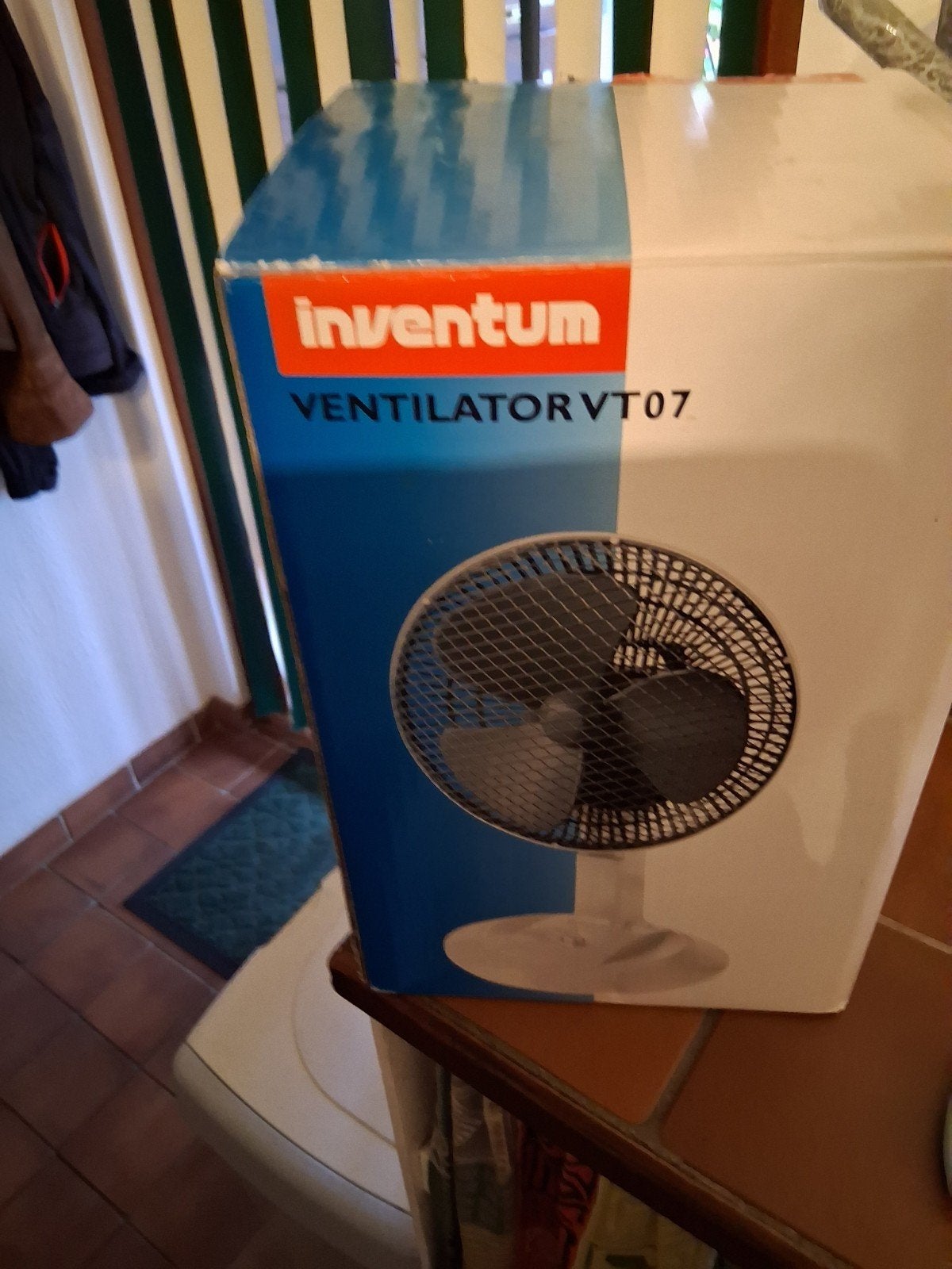 Inventum Ventilator VT07 - Compacte Tafelventilator, Ophalen, Gebruikt, Tafelventilator