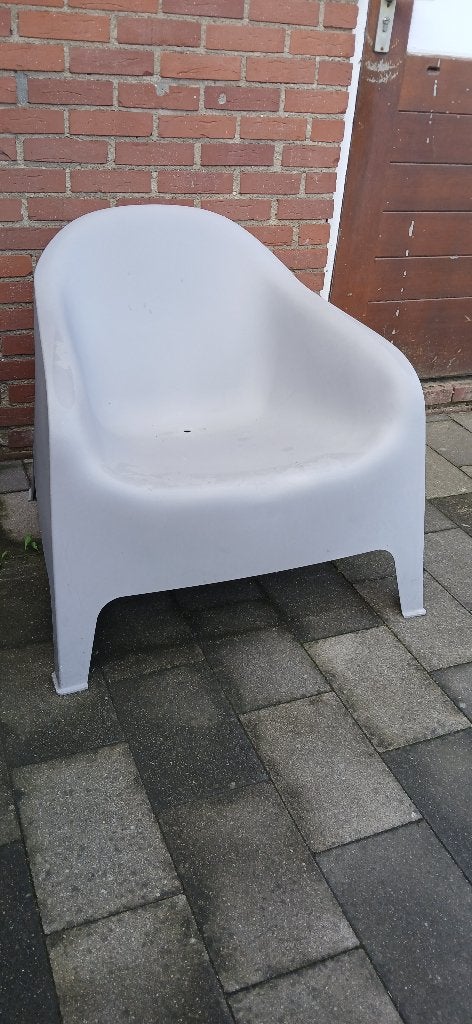Lounge stoel, Tuin en Terras, Ophalen, Gebruikt, Plastic, Stapelbaar