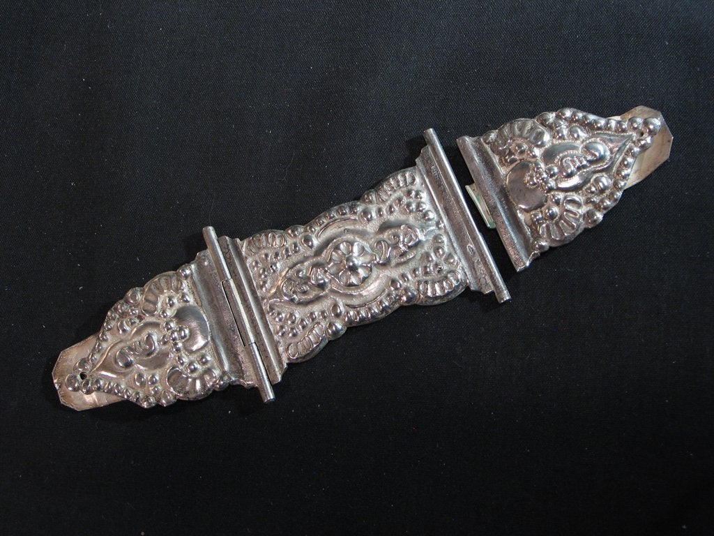 Bijbelslot antiek zilver Meppel J. Jonker. 2176, Ophalen of Verzenden, Zilver