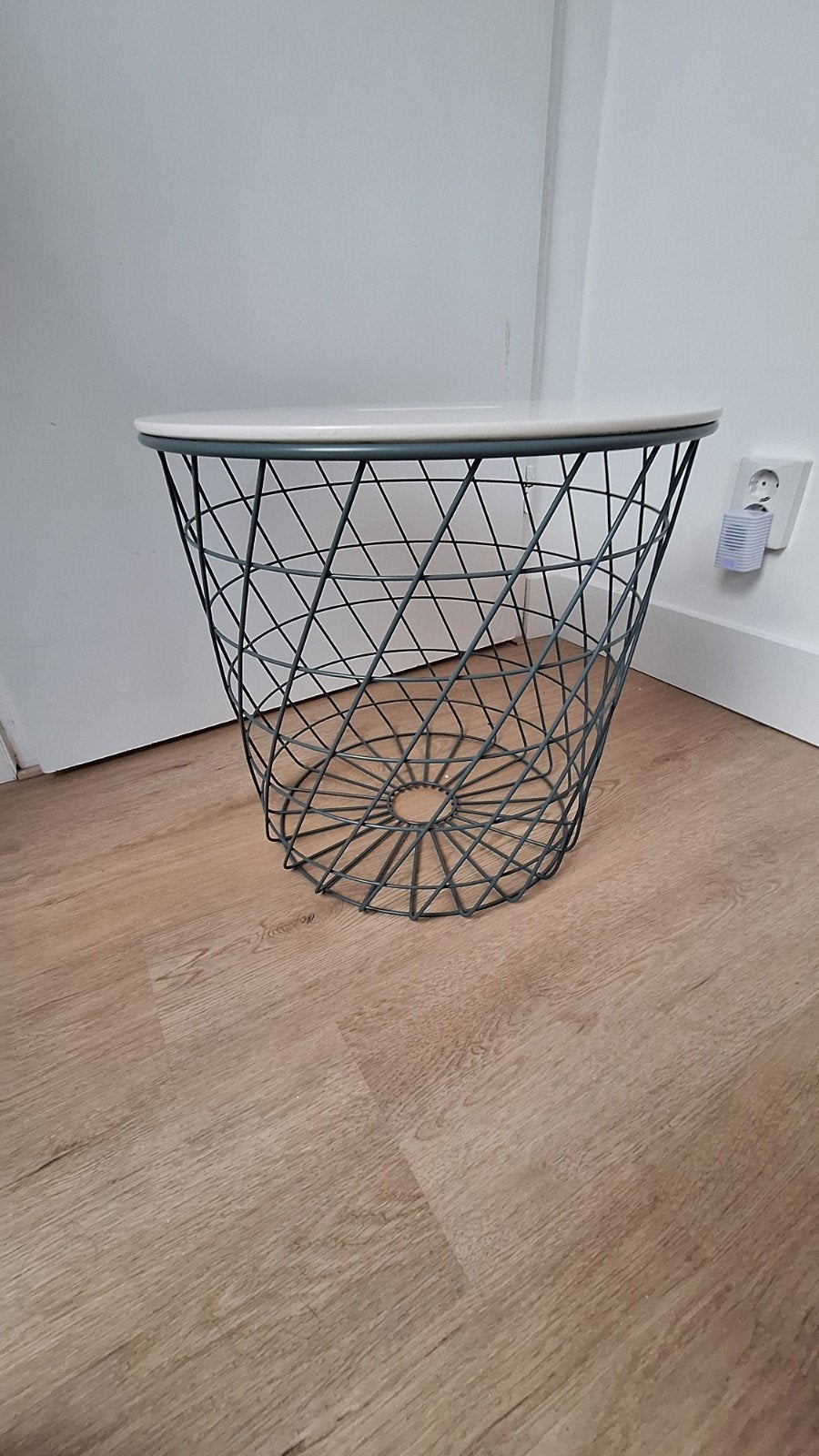 Ikea kvistbro blauw wit, Huis en Inrichting, Ophalen, Minder dan 45 cm, Minder dan 55 cm, Modern, Industrieel