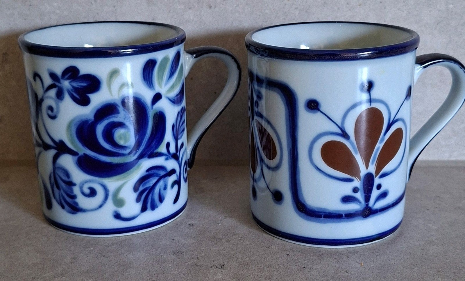 Vintage C.J. Peterson "Nordic" mokken – Jaren 70, Ophalen of Verzenden, Aardewerk, Overige stijlen, Kop(pen) en/of Schotel(s)