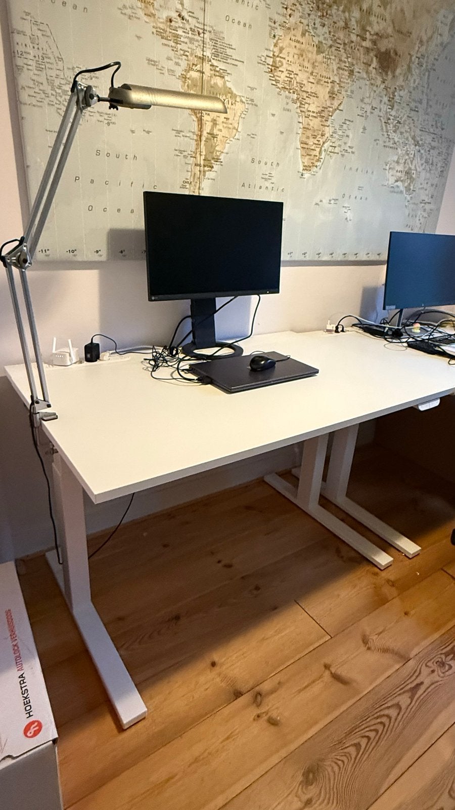 IKEA Mittzon Zit-sta Bureau - Zo goed als nieuw, Ophalen, Zit-sta bureau, 120 cm, 68 cm