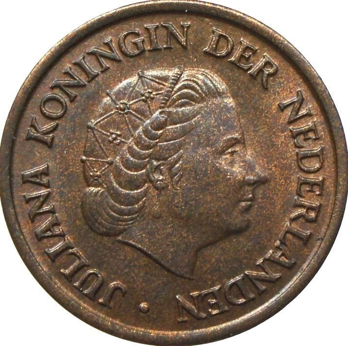 Nederland 5 cent 1954 (UNC/FDC), Ophalen of Verzenden, Koningin Juliana, 5 cent, Losse munt