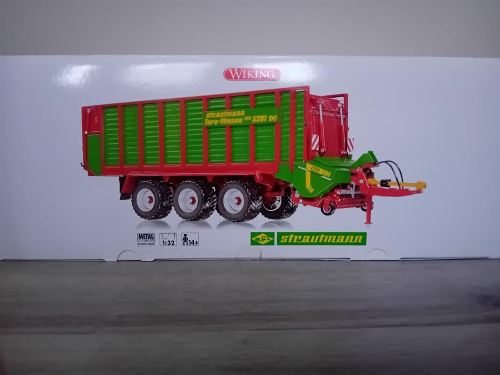 Strautmann tera-vitesse cfs 5201 wiking, Hobby en Vrije tijd, Modelauto's | 1:32, Ophalen of Verzenden, Nieuw, Tractor of Landbouw