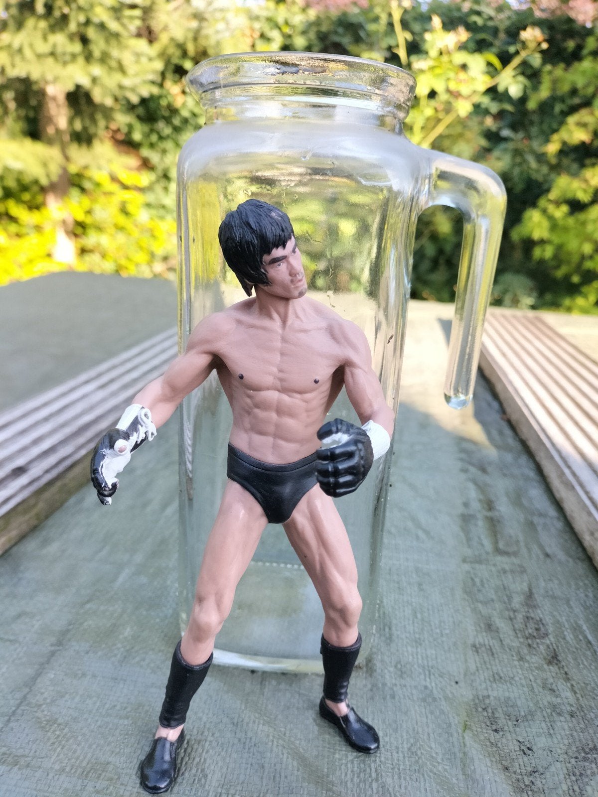Bruce Lee actiefiguur - 19 cm hoog, Ophalen of Verzenden