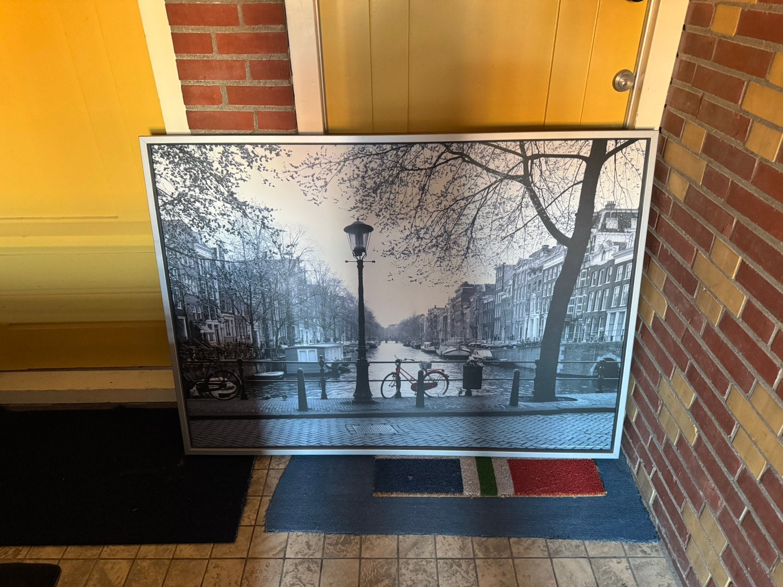Ikea schilderijen 141 cm x 100 cm, Ophalen, Gebruikt, 125 cm of meer, Schilderij