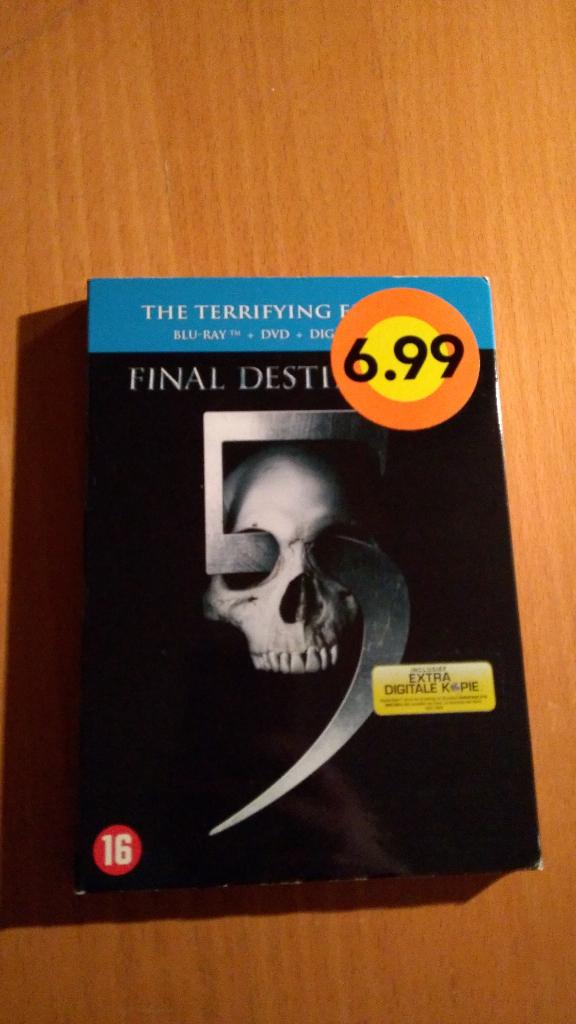 Blu-ray Final Destination 5, Cd's en Dvd's, Blu-ray, Ophalen, Gebruikt, Horror