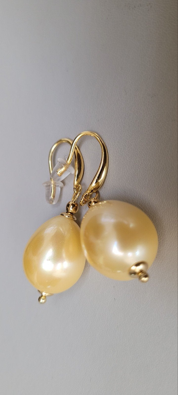 pearly, Sieraden, Tassen en Uiterlijk, Oorbellen, Overige materialen, Hangers, Geel, Nieuw