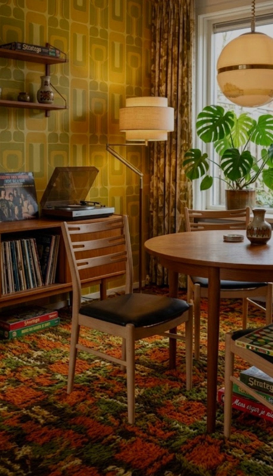 Farstrup eetkamerstoelen, set van 2, jaren '50/'60, Huis en Inrichting, Ophalen