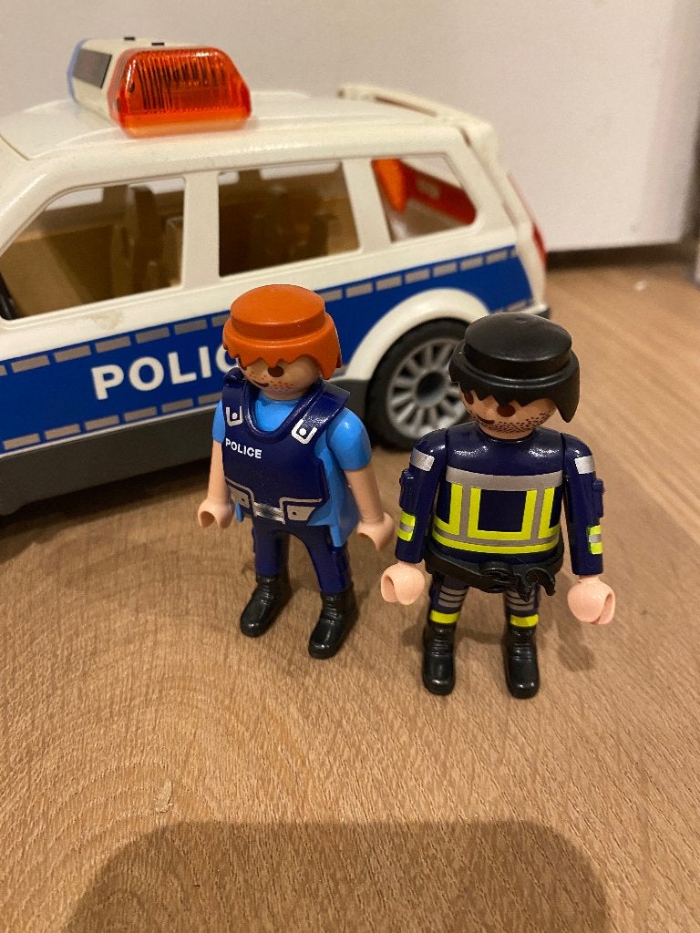 Playmobil politie auto, Kinderen en Baby's, Speelgoed | Playmobil, Gebruikt, Losse onderdelen, Voertuig, Ophalen of Verzenden