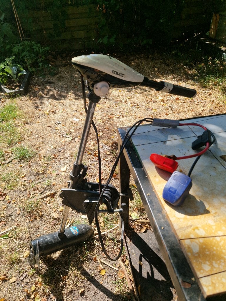 ETM-TEC 54LBS elektrische buitenboordmotor, Watersport en Boten, Ophalen, Gebruikt, Motor en Techniek