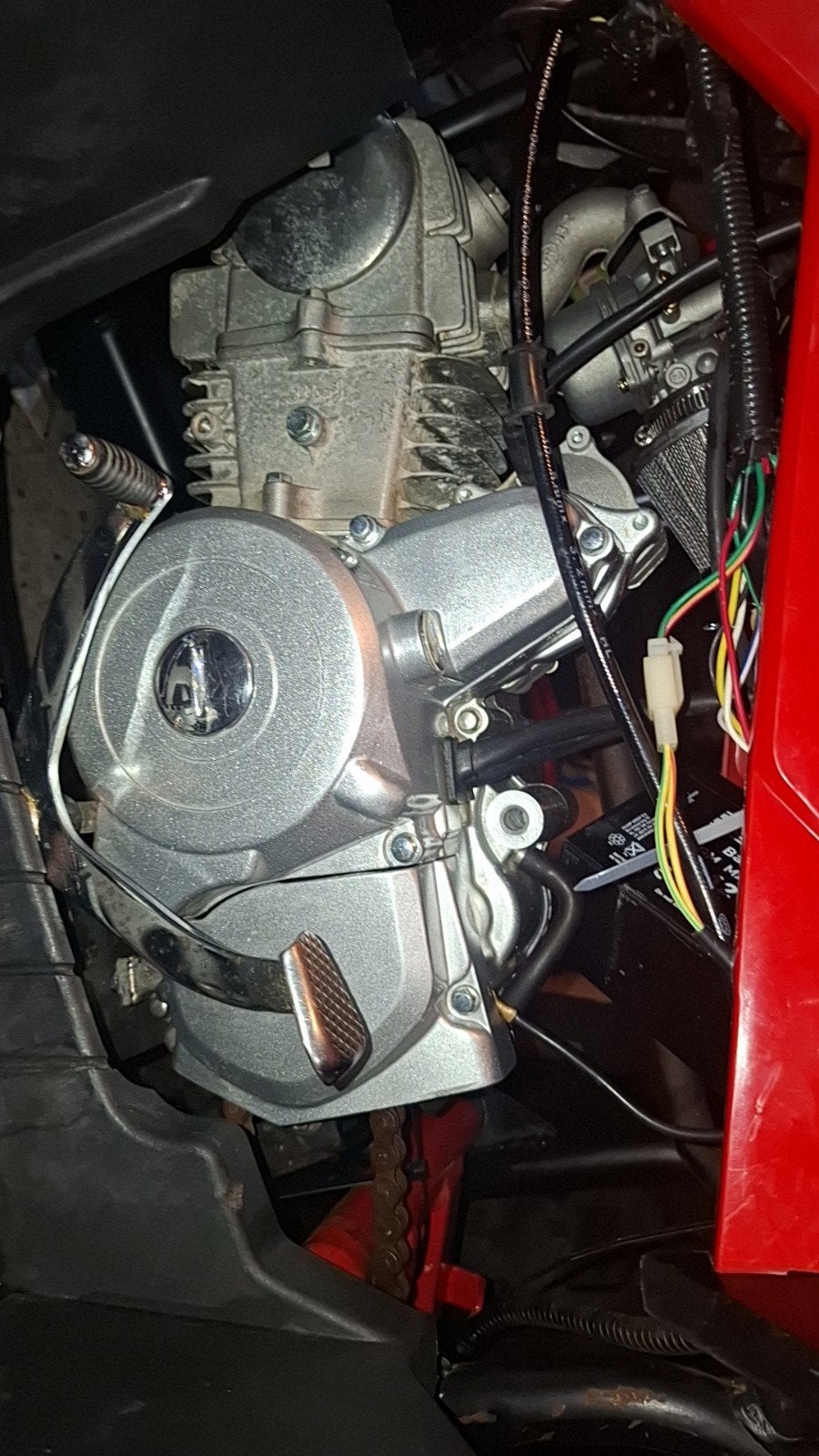 Mooie, goed onderhouden 125cc 4-takt semi-automaat quad, Fietsen en Brommers, Minibikes, Midibikes en Pitbikes, Ophalen