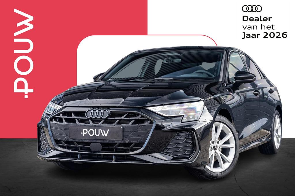 Audi A3 Limousine 30 TFSI 115pk S Edition | Panoramadak | He, Auto's, 12 maanden, 1498 cc, 4 cilinders, Zwart