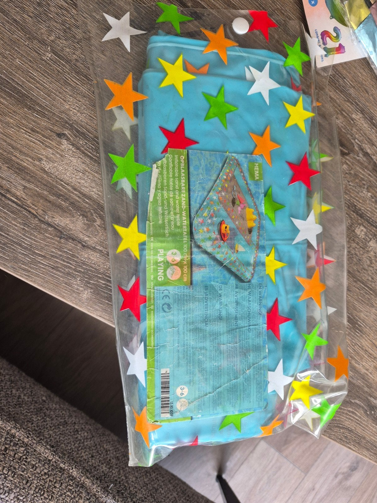 Nieuw opblaasbaar zand en water tafel, Kinderen en Baby's, Ophalen of Verzenden, Nieuw