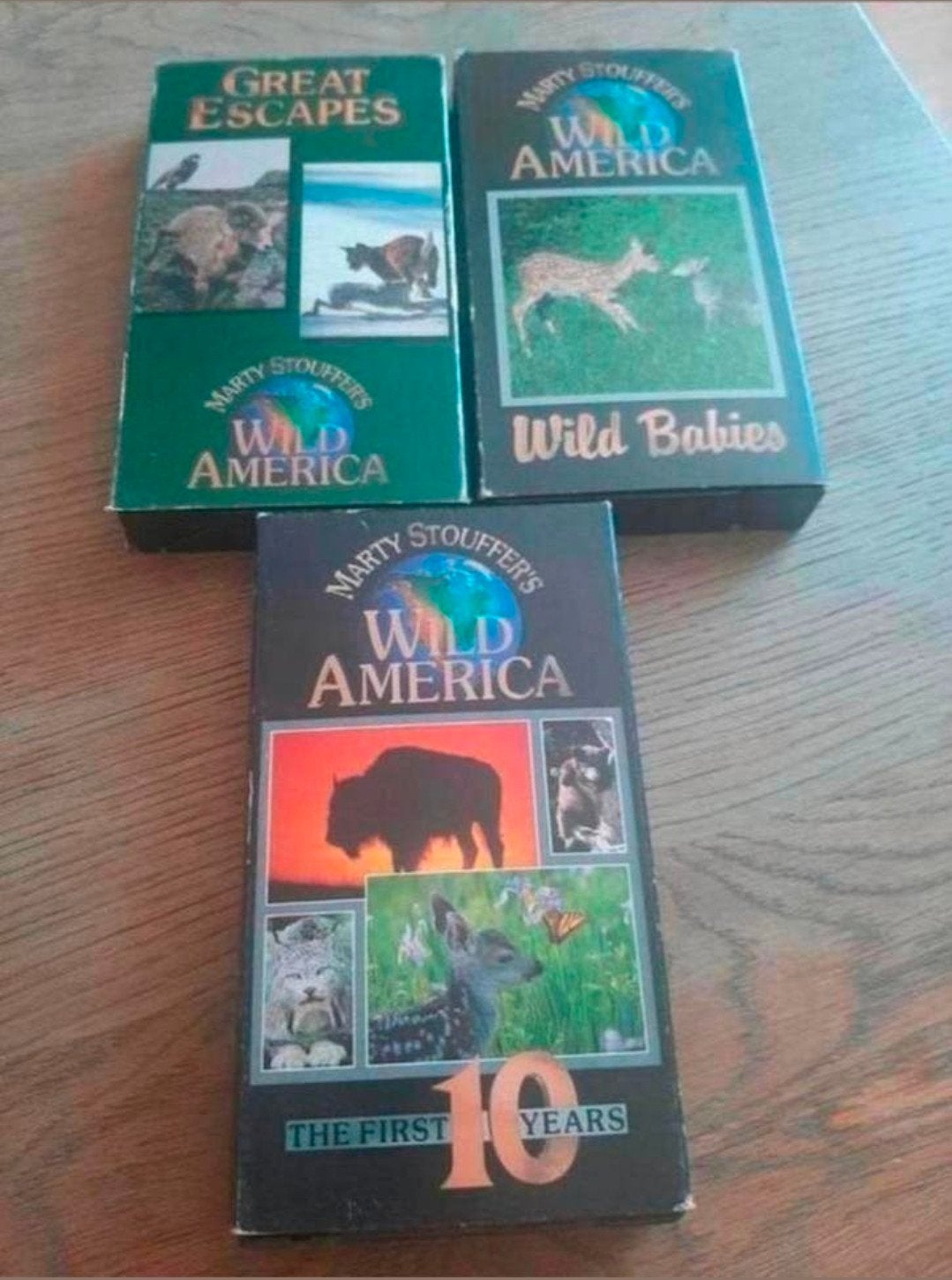 Marty Stouffer's Wild America videobanden., Alle leeftijden, Ophalen, Gebruikt, Documentaire