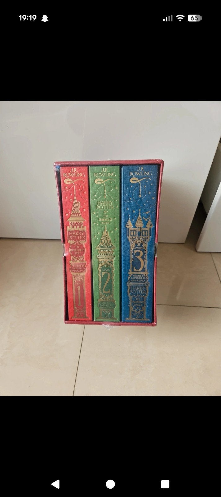 J.K. Rowling Harry Potter 1-3 Box Set: MinaLima Editie, Boeken, Ophalen of Verzenden, Nieuw, J.K. Rowling