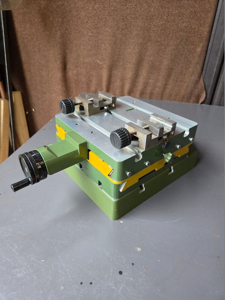 Proxxon 20150 coördinatentafel KT150, Doe-het-zelf en Verbouw, Gereedschap | Freesmachines, Ophalen of Verzenden, Gebruikt, Elektrisch