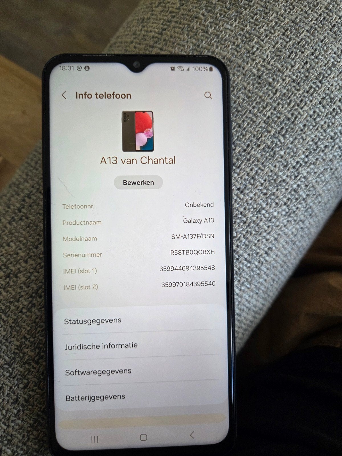 Samsung Galaxy A13 Dual SIM - Goede staat, Telecommunicatie, Mobiele telefoons | Samsung, 64 GB, Ophalen of Verzenden, Zwart, Galaxy A