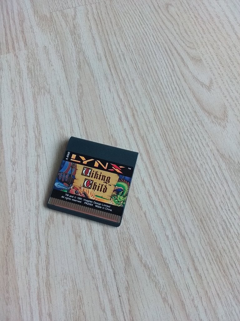 Atari Lynx Game - Viking Child (Losse Cartridge) - Getest, Spelcomputers en Games, 1 speler, Ophalen of Verzenden, Vanaf 3 jaar