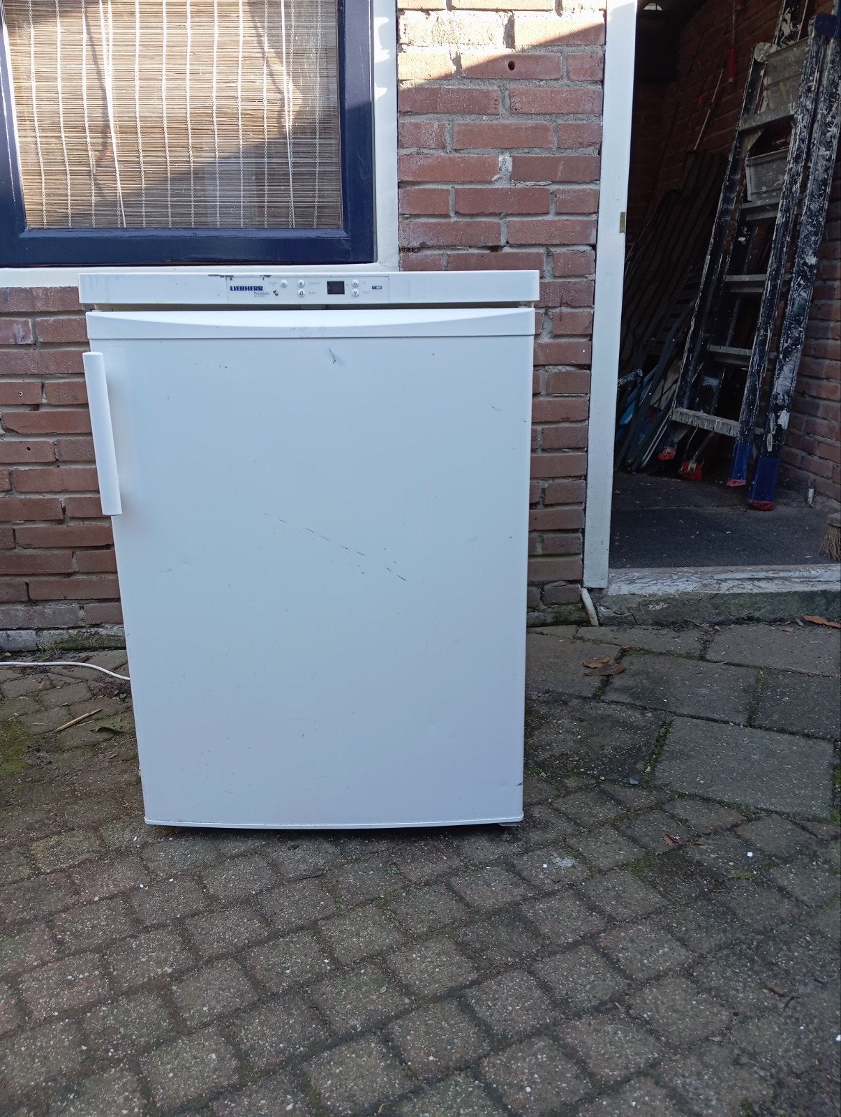 Liebherr vriezer met 3 lades, 85 tot 120 cm, Gebruikt, 100 tot 150 liter, Met aparte vriezer