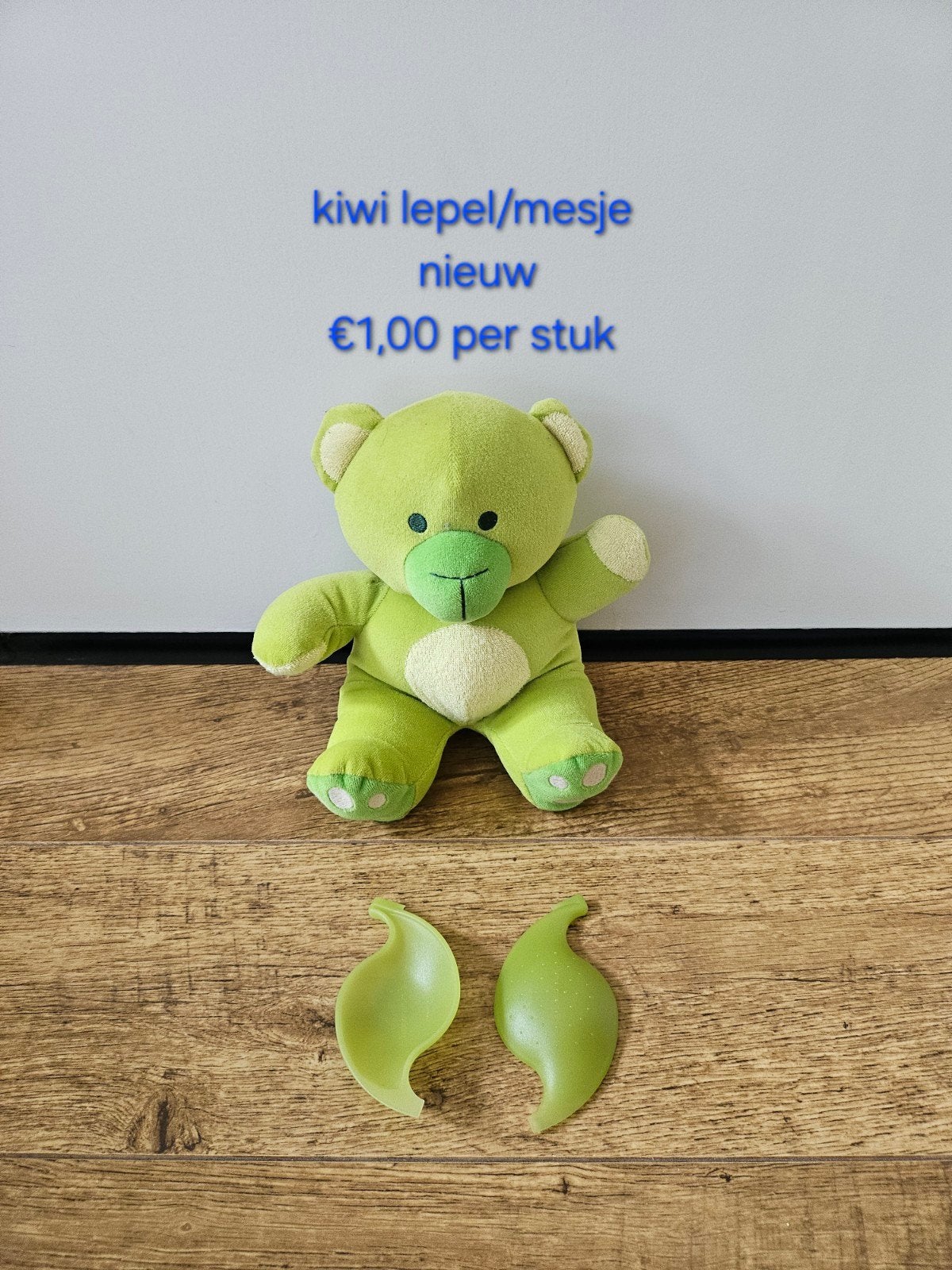 Tupperware nieuwe kiwi lepel/schiller groen, Ophalen of Verzenden, Nieuw, Groen, Overige typen