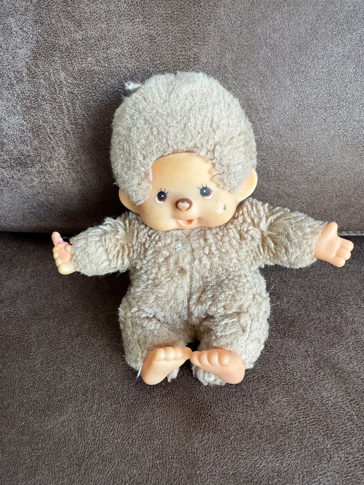 Originele Vintage Monchhichi Sekiguchi Korea ©1974  – 14 cm, Ophalen of Verzenden
