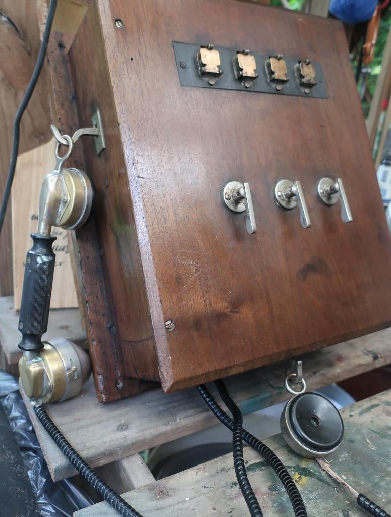 oude telefoon, Telecommunicatie, Vaste telefoons | Niet Draadloos, Ophalen of Verzenden, Gebruikt
