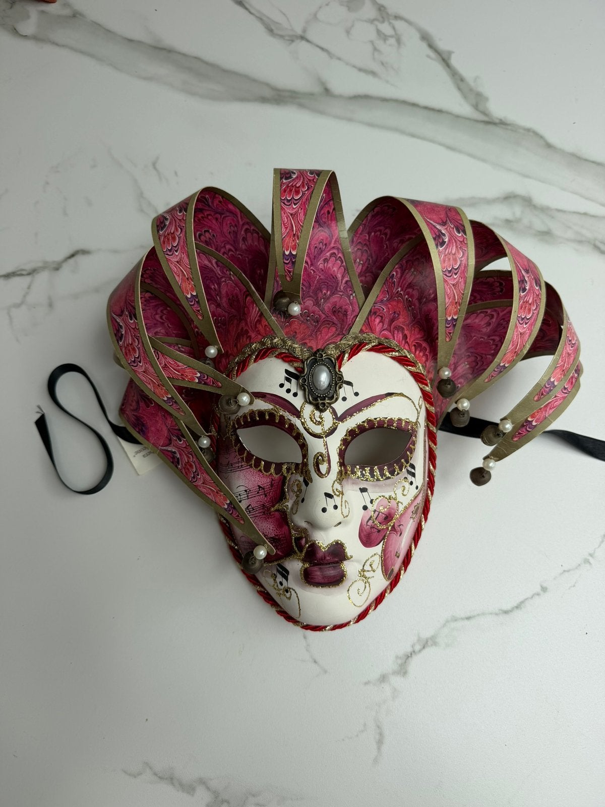 Jester/Joker masker Venetie NIEUW, Ophalen of Verzenden, Nieuw