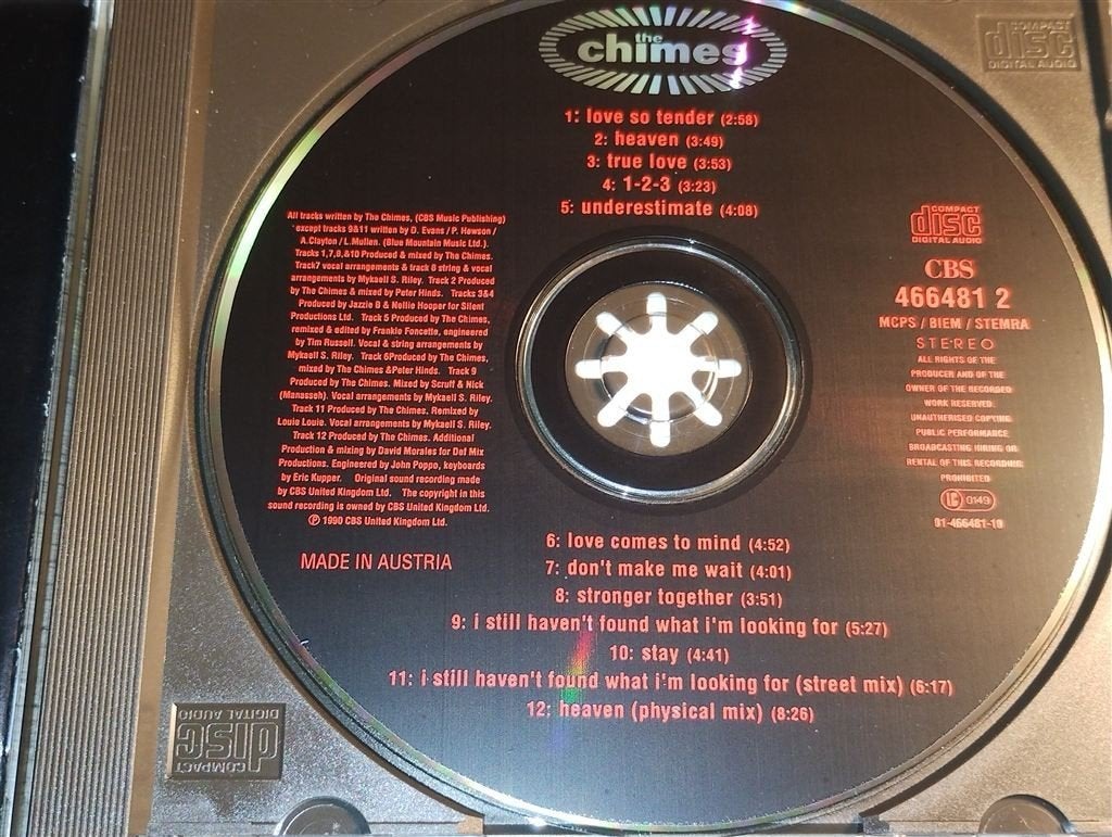 The Chimes - The Chimes, Ophalen of Verzenden, Zo goed als nieuw