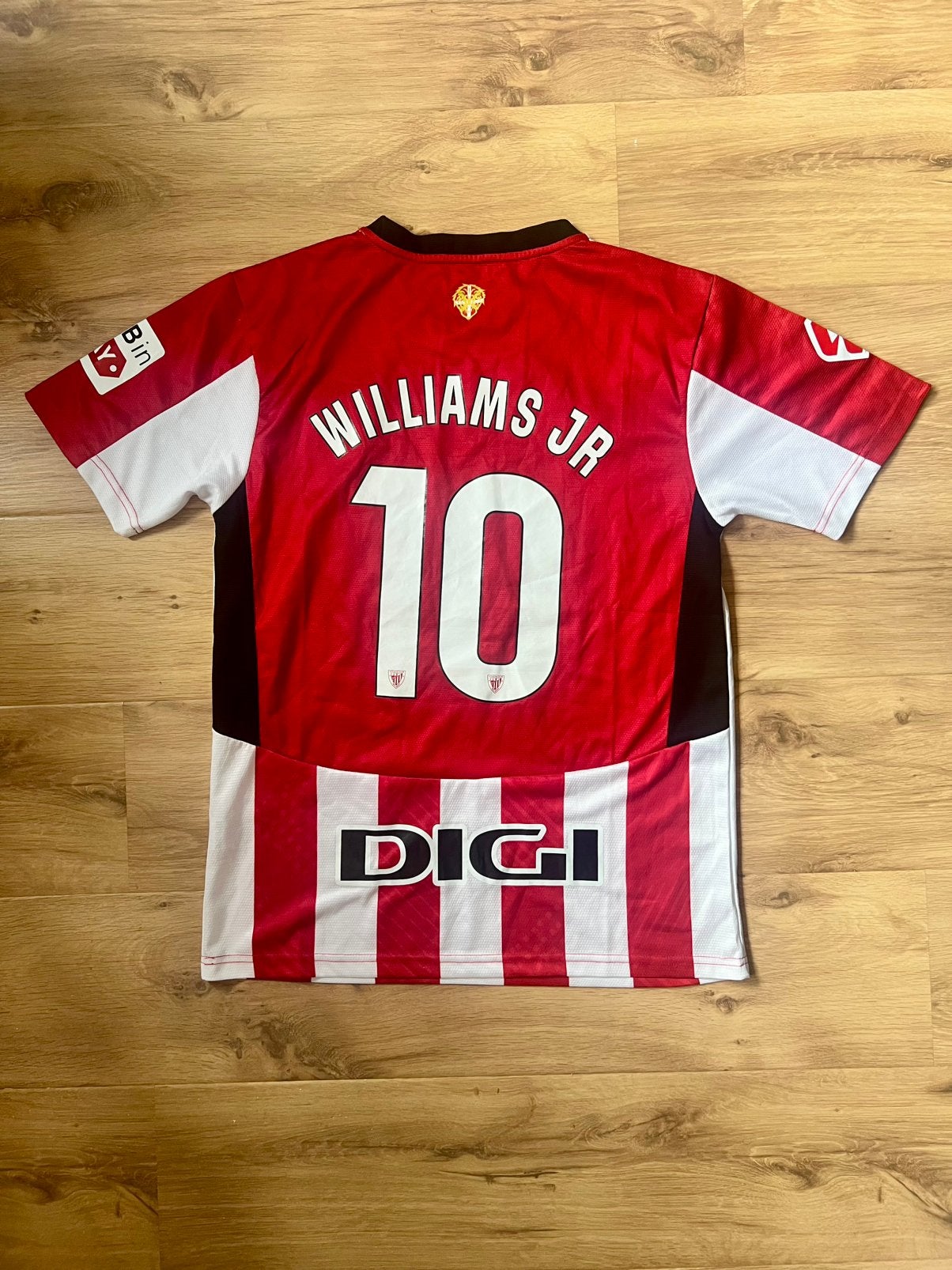 Athletic bilbao voetbalshirt - Nico Williams #10 maat M, Maat M, Ophalen of Verzenden, Zo goed als nieuw, Shirt