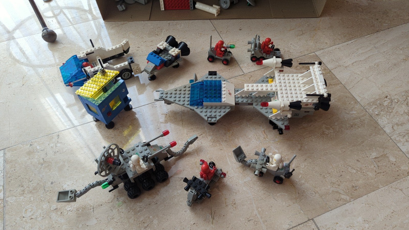 Vintage LEGO Space sets (diverse modellen), Kinderen en Baby's, Speelgoed | Duplo en Lego, Gebruikt, Lego, Ophalen of Verzenden