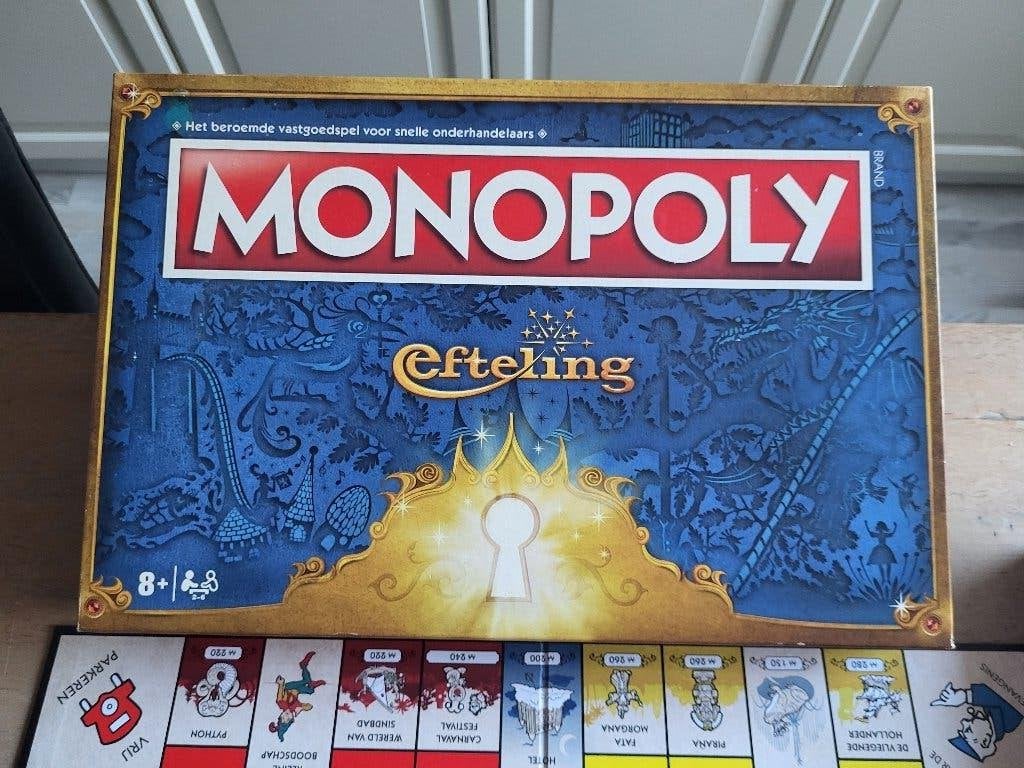 Monopoly Efteling - Het beroemde vastgoedspel - nieuw!, Hobby en Vrije tijd, Een of twee spelers, Ophalen of Verzenden, Nieuw