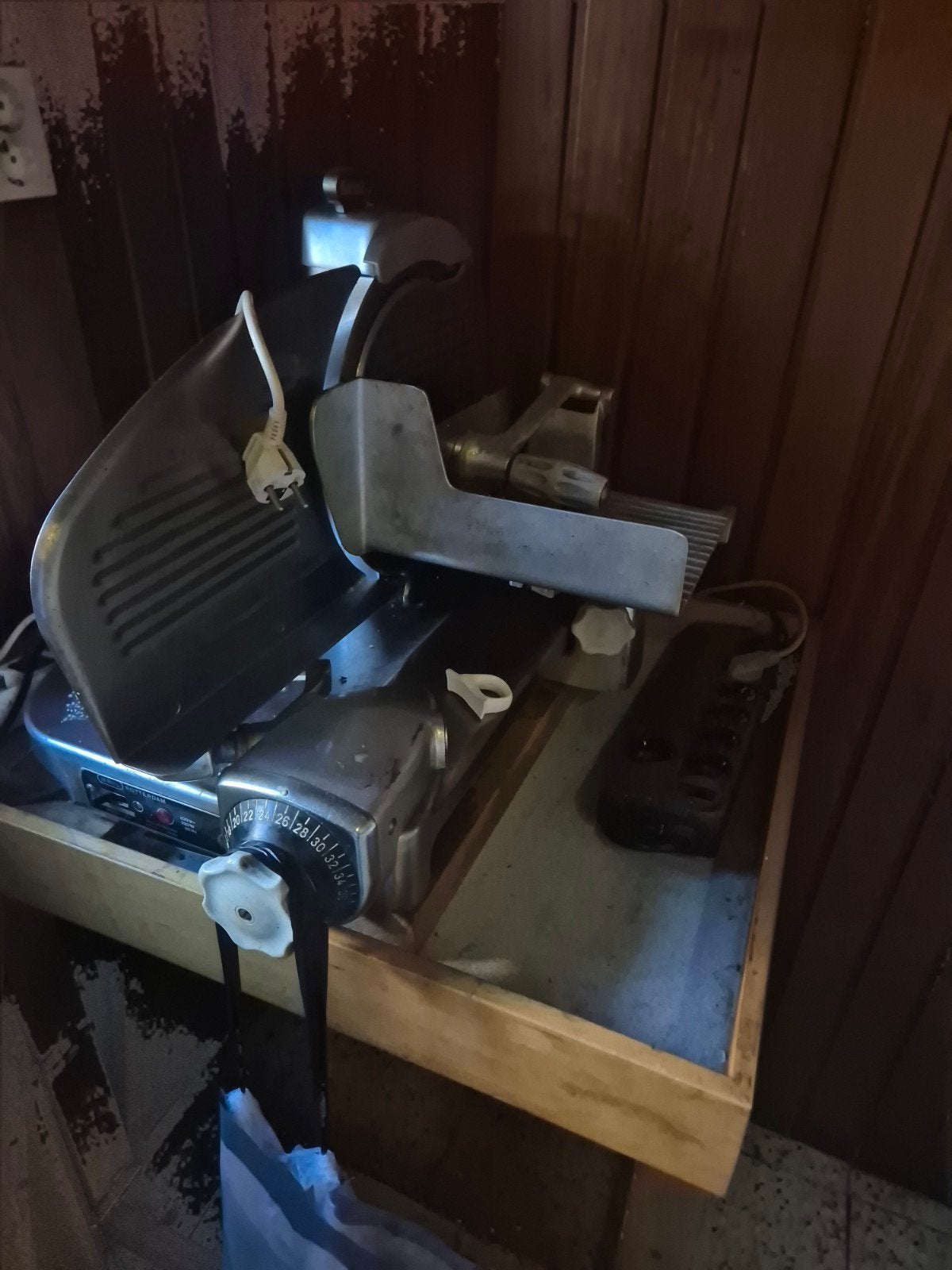 Berkel Vlees Snijmachine Model 834, Ophalen, Gebruikt