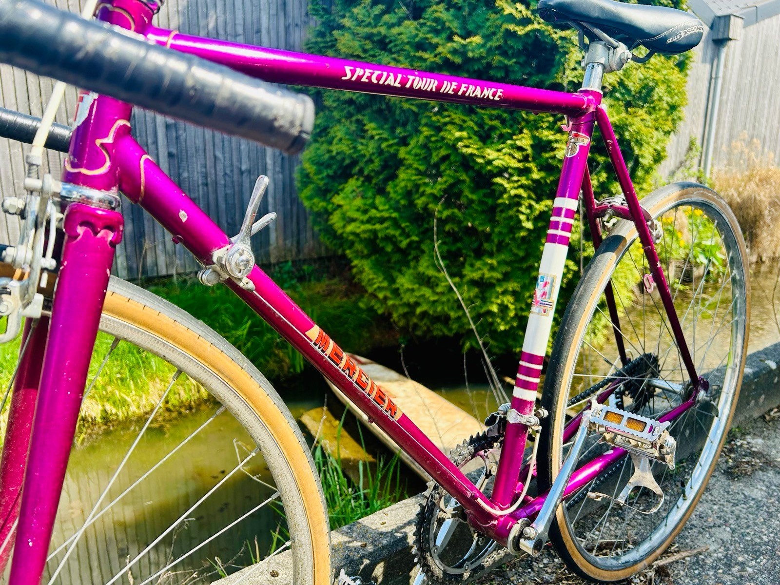 Vintage Mercier Special Tour de France racefiets, Fietsen en Brommers, Gebruikt, Ophalen, Overige merken, 10 tot 15 versnellingen