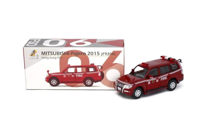 Mitsubishi Pajero 2015 (F9206) van Tiny Fire Hong Kong FSD, Ophalen of Verzenden, Nieuw, Auto