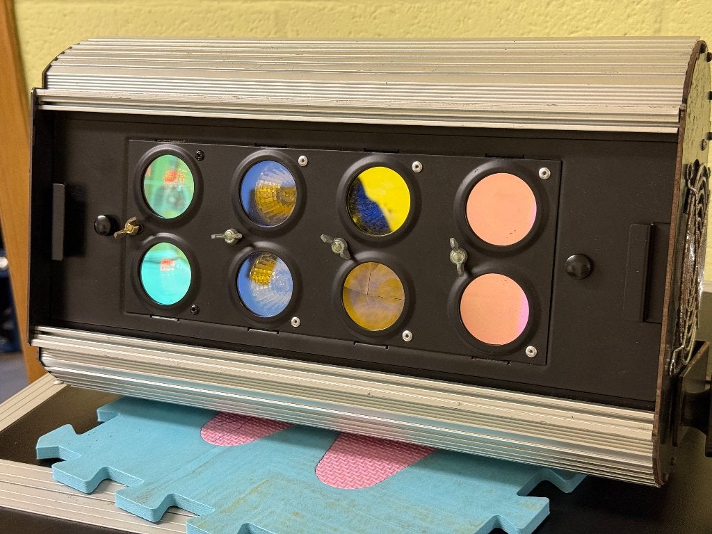 Dicrolight set met LM400 in FC, Ophalen, Gebruikt, Licht, Geluidgestuurd